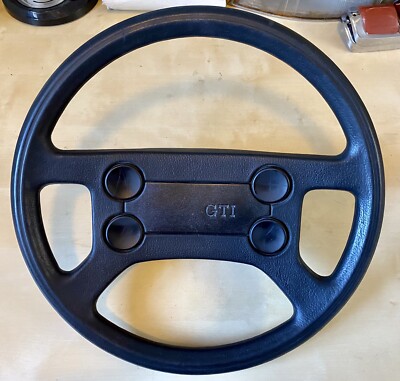 Volkswagen MK1-MK2 VW Scirocco Rabbit GTI 16v OEM Steering Wheel 4 spokes