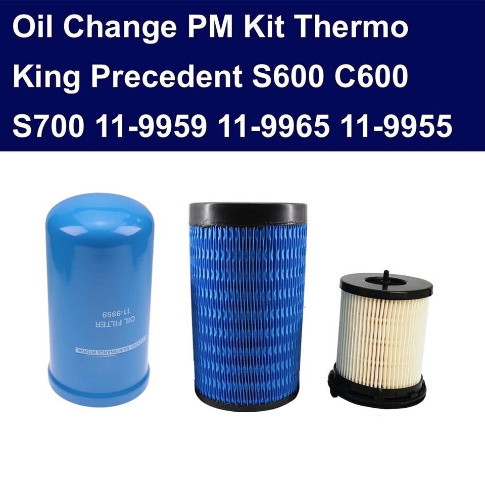 Oil Change PM Kit Fit for Thermo King Precedent S600 C600 S700 119959