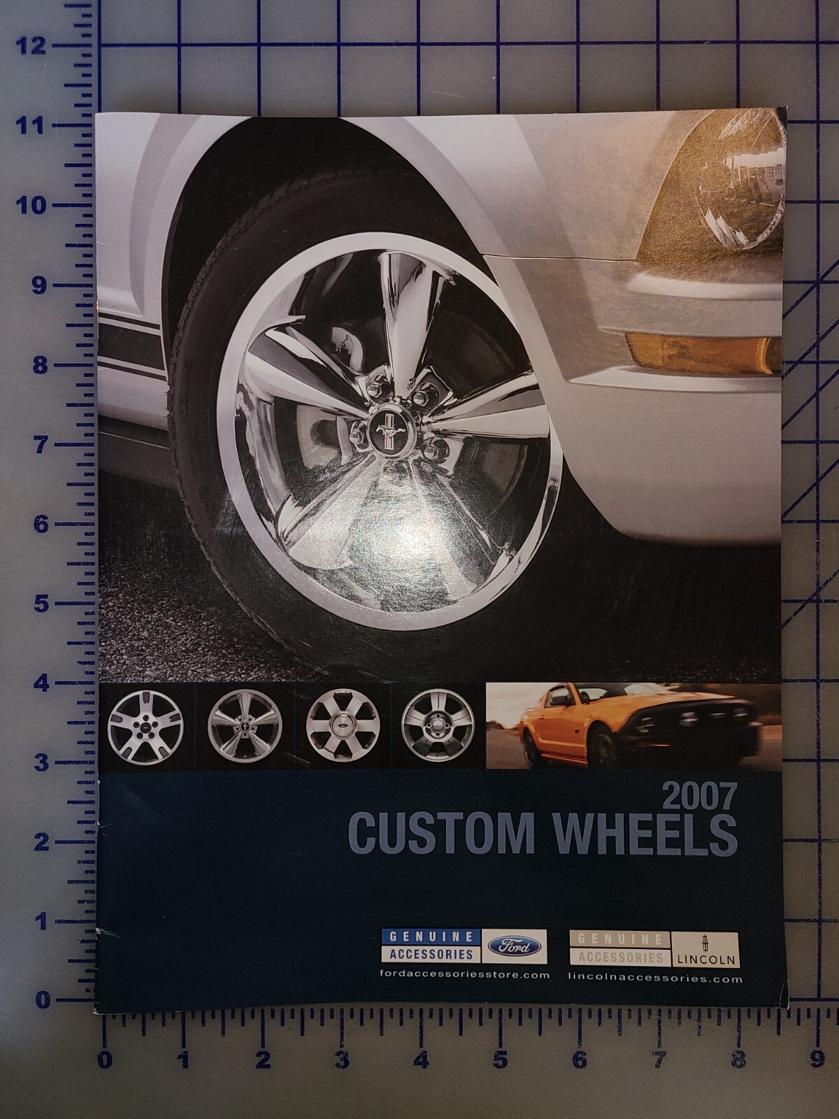 2007 Ford Lincoln Custom Wheels Accessories Brochure-image