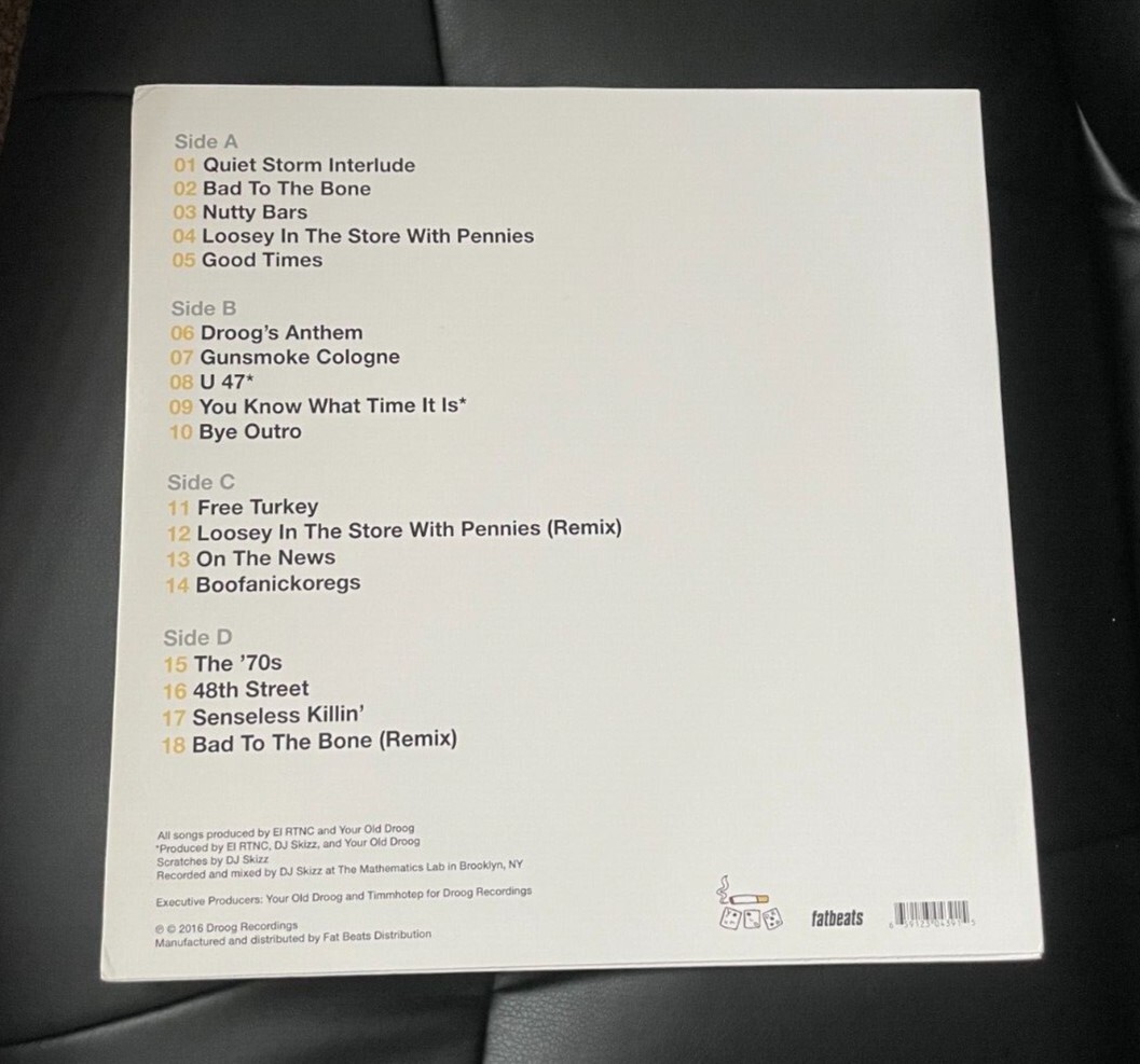 Your Old Droog - Your Old Droog - 2LP - DEBUT ALBUM/PROJECT