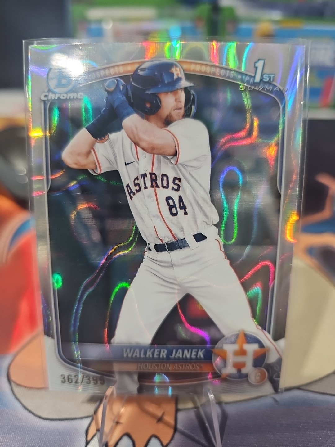 2025 Bowman - Chrome Prospects Walker Janek #BCP-15 Lava Refractor /399 (RC)