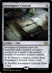 Investigator's Journal 258/277 Innistrad: Crimson Vow