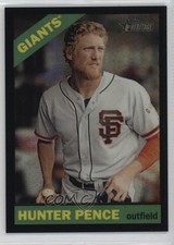 2015 Topps Heritage Chrome Black Refractor 29/66 Hunter Pence #THC-488 0b0