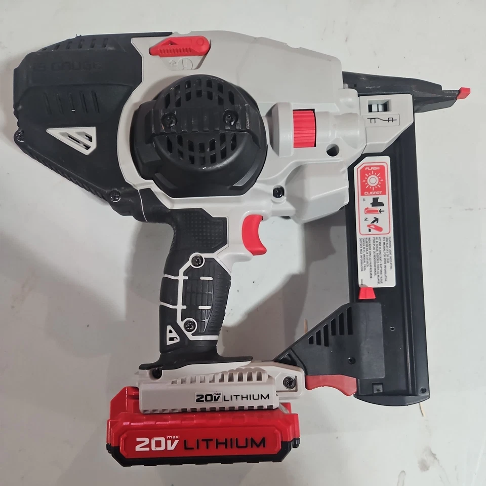 Clavadora Brad PORTER-CABLE 20V MAX inalámbrica calibre 18  Foto 2 de 2