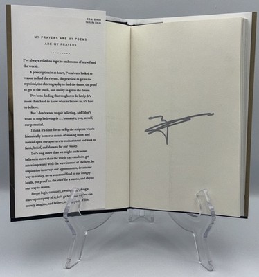 MATTHEW MCCONAUGHEY SIGNED BOOK POEMS PRAYERS 1ST EDITION 1ST PRINT AUTOGRAPH #4