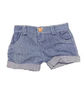 Blue Denim Shorts w/ Cuffs fit 18" American Girl Size Doll