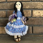 Vintage Peruvian Handmade Cloth Doll — photo 1