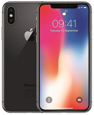 Apple iPhone X - Sehr Guter Zustand - 64GB - Space Grey  12 M. Gewährleistung