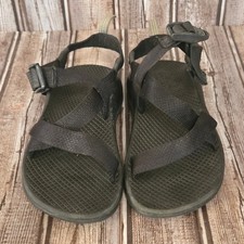 Sz 2 Kids Chaco Z1 EcoTread Black Strappy Athletic Sport Sandals VGUC