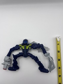 LEGO Bionicle 8930 Dekar Matoran of Mahri Nui - Blue Figure - AS IS / Parts