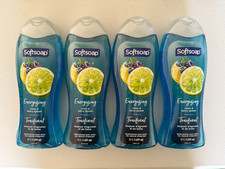 Softsoap Energizing Citrus  Berry Splash Body Wash Lot of 4 20oz New