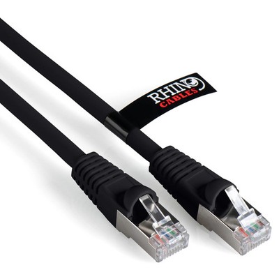 rhinocables CAT 6a Ethernet Kabel | 10Gbps S/FT High-Speed & große Bandbreite