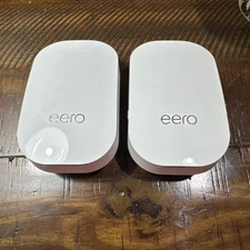 (2) Eero Beacon D010001 2nd Gen Mesh WiFi Range Extender Dual Band Same Day Ship