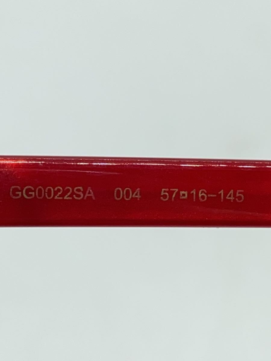 GUCCI Sunglasses Plastic BLK RED Ladies GG0022SA thumbnail 5