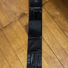Black Leather Folding Pen Case Holder Organizer with Multiple Slots for Pens — photo 2