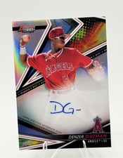 Denzer Guzman 2022 Bowman's Best Autograph Refractor #B22-DG Angels Topps