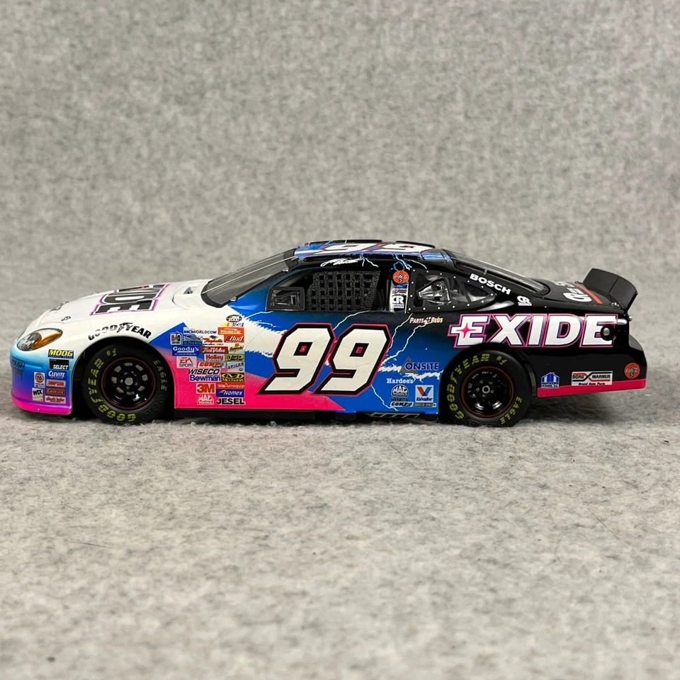 2000 1:24 Jeff Burton #99 Exide Team Caliber Owners Series Diecast Taurus Foto 4 de 4