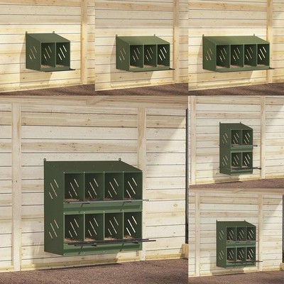 Hühnernest Legenest Metall Abrollnest Hühner Legebox 2 4 6 8 Nesten Eiernest
