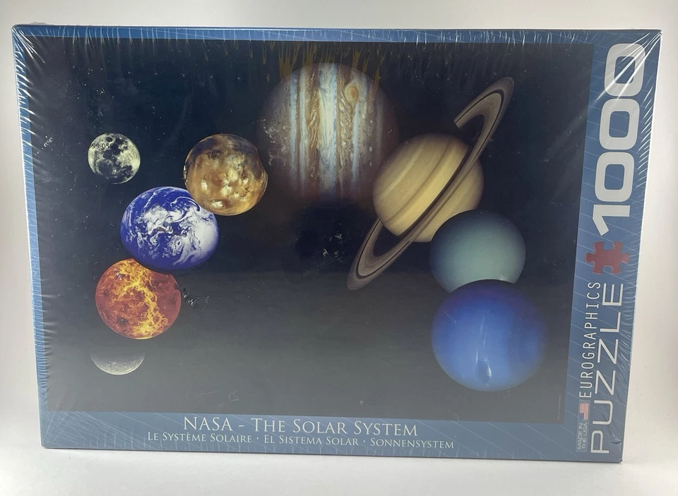 Eurographics 1000 Pcs. Jigsaw Puzzle NASA - The Solar System Still In plastic - Image 3 of 4