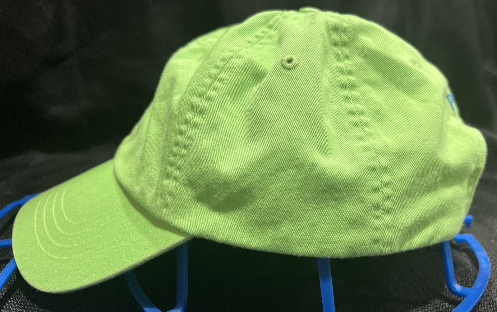 Polo Ralph Lauren cotone berretto chino verde lime cappello pony adulto cinturino regolabile