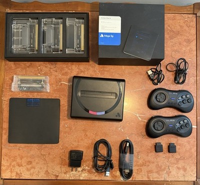 Analogue   Mega SG   Black JPN 2 Blk 8bitdo M30 Gamepad Adapter Set Nt Fpga