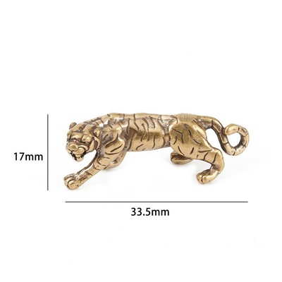 1pc Animal Pure Brass Solid Vintage Style Wohnaccessoires Ornamente Zubehör Neu