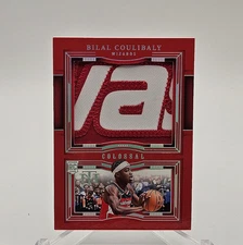 2023-24 National Treasures Colossal Materials Bilal Coulibaly #CR-BIL (RC) /9 *