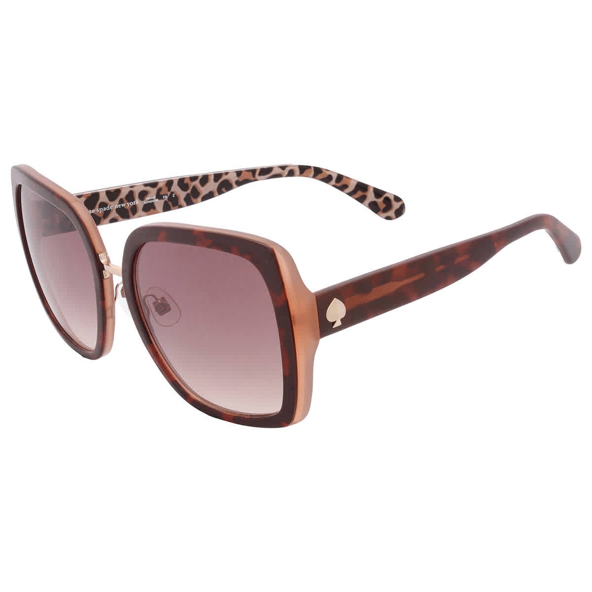 Kate Spade Brown Gradient Square Unisex Sunglasses KIMBER/G/S 0086/HA 56 thumbnail 4