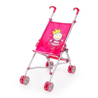 Bayer Design 30182AA Poppenbuggy, opvouwbaar, vier dubbele wielen
