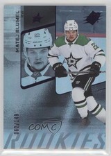 2022-23 SPx Rookies Colored Holofoil 62/149 Matej Blumel #154 18nr