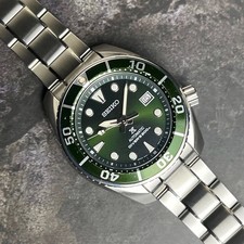 Rare Seiko Sumo SPB103J1 SPB103 Prospex Green Dial Diver Fullset Watch Sport