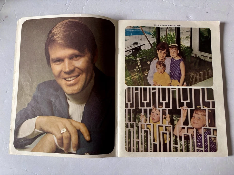 Cancionero ilustrado GLEN CAMPBELL That Christmas Feeling 1968 primera edición Foto 4 de 4