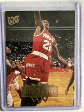 CLYDE DREXLER 1995-96 Fleer Ultra #66 Houston Rockets