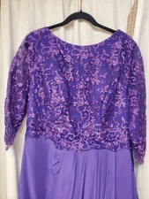 Mother Of Bride/ Groom Formal Dress In Purple  Size 18W