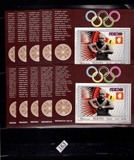 /// 10X MANAMA 1972 - MNH - SPORTS - OLYMPICS - BOXING 