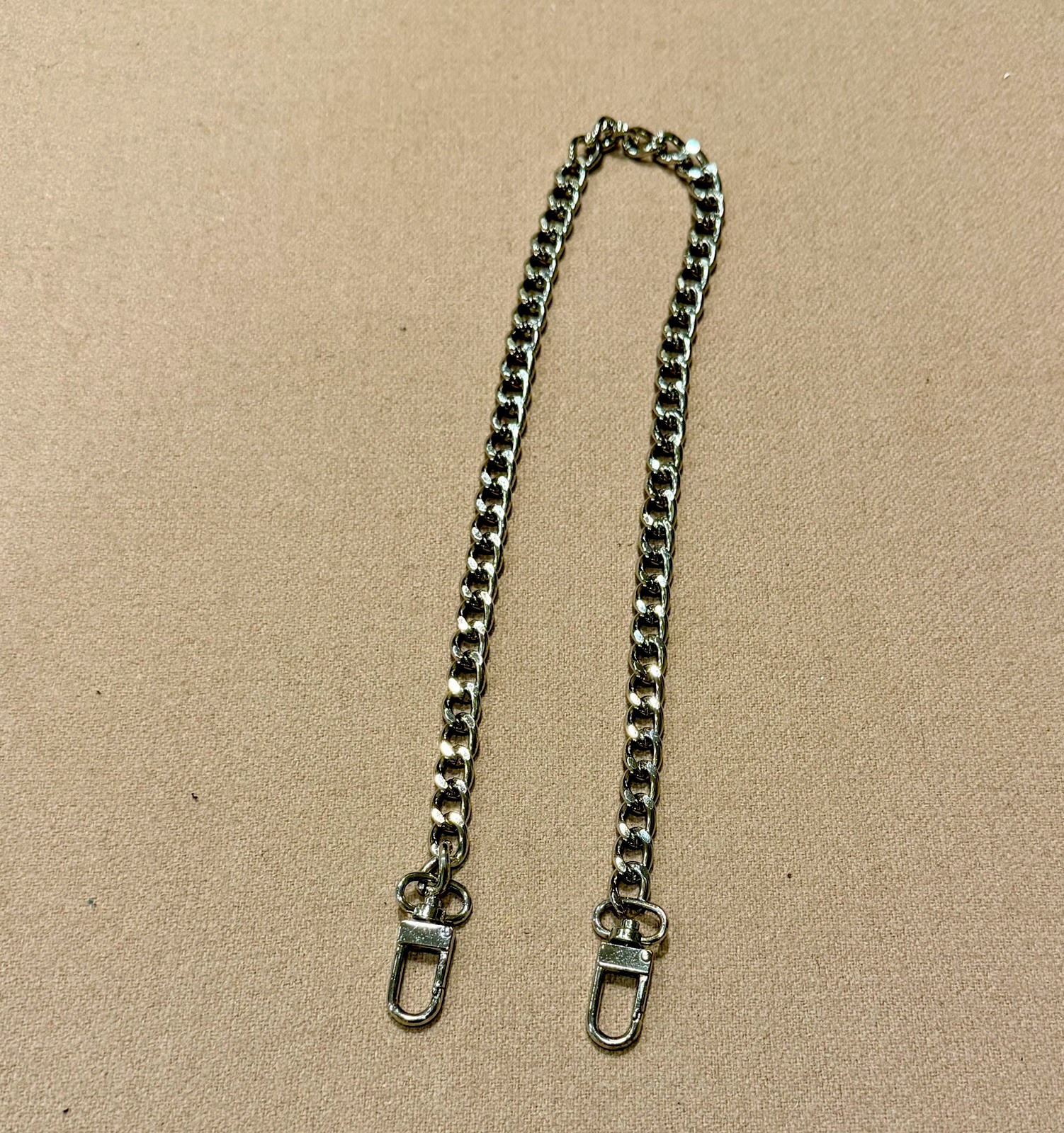 Well-Made Silver Chain REPLACEMENT STRAP Top Hand… - image 1