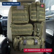 Universal Tactical Car Seat Back Organizer Bag Tactical Molle Vehicle Organizers