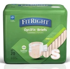 FitRight Ultra Adult Diapers, Incontinence Briefs with Tabs, Heavy 20 - 80 Ct ✅