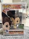 Funko Pop! Dragon Ball Z Vegeta Eating Noodles #758 2020 Spring Convention