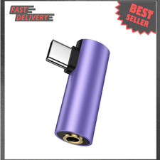 USB C to 3.5mm Audio Adapter Right Angle Design Compatible with Pixel 10A 9A 8
