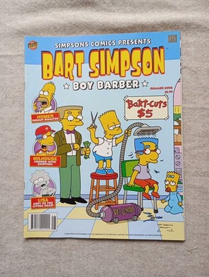 Simpsons Comics Presents Bart Simpson - Boy Barber (2006) - Bongo NO POSTER