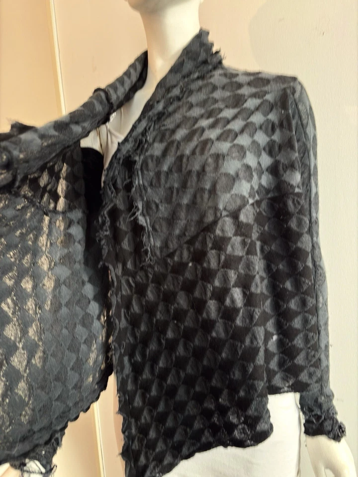 Cárdigan All Saints Lana Merino Frente Abierto Talla Xs Foto 2 de 4