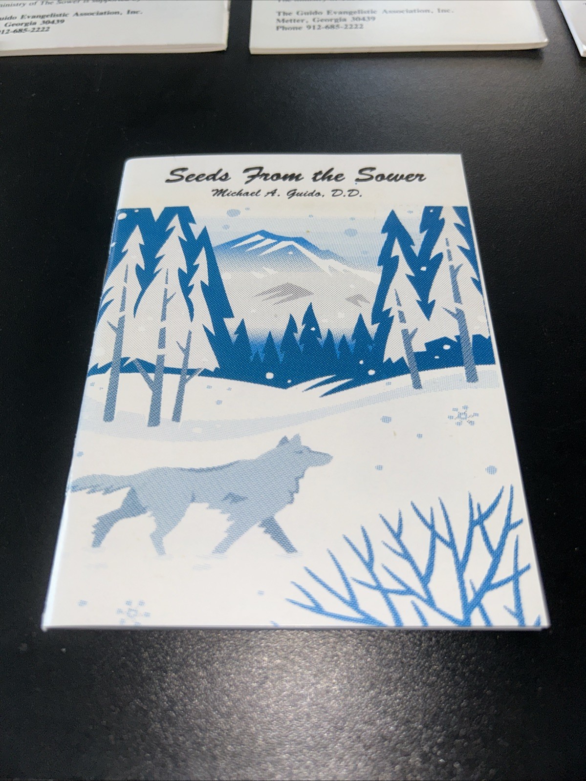 VTG 1990's Lot- 12 Guido Ministries  Inspirational Booklets Religious Pamphlets