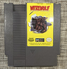 Data East Werewolf: The Last Warrior (NES) NTSC-U/C 1990 Game Cartridge