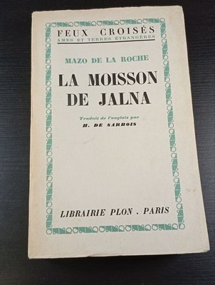 Die Ernte von Jalna | Mazo de la Roche | Buchhandlung Plon | Guter Zustand