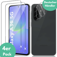 2X Schutzglas FüR Samsung Galaxy A36 5G Display Kamera Full Hartglas Panzerfolie