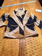 Button Up Jacket Blazer Womens M/L E1