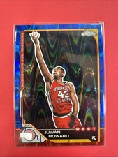 2025 Topps Chrome Juwan Howard Mcdonalds All American Blue Ray wave refractor