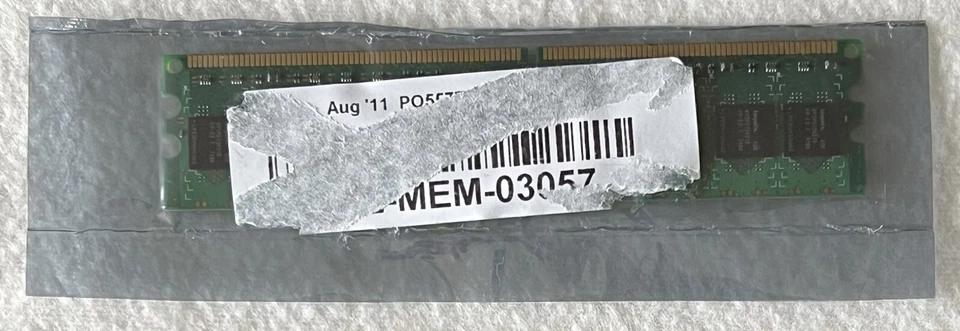 Hynix 1GB 1Rx4 PC2-3200R-333-12 HYMP512R72BP4-E3 - Image 3 of 3