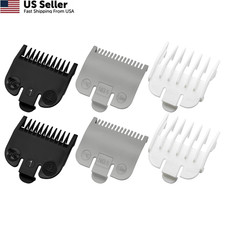 Clipper Guard Set for Wahl Premium Nylon Hair Cutting 6 Pcs Fast Ship USA